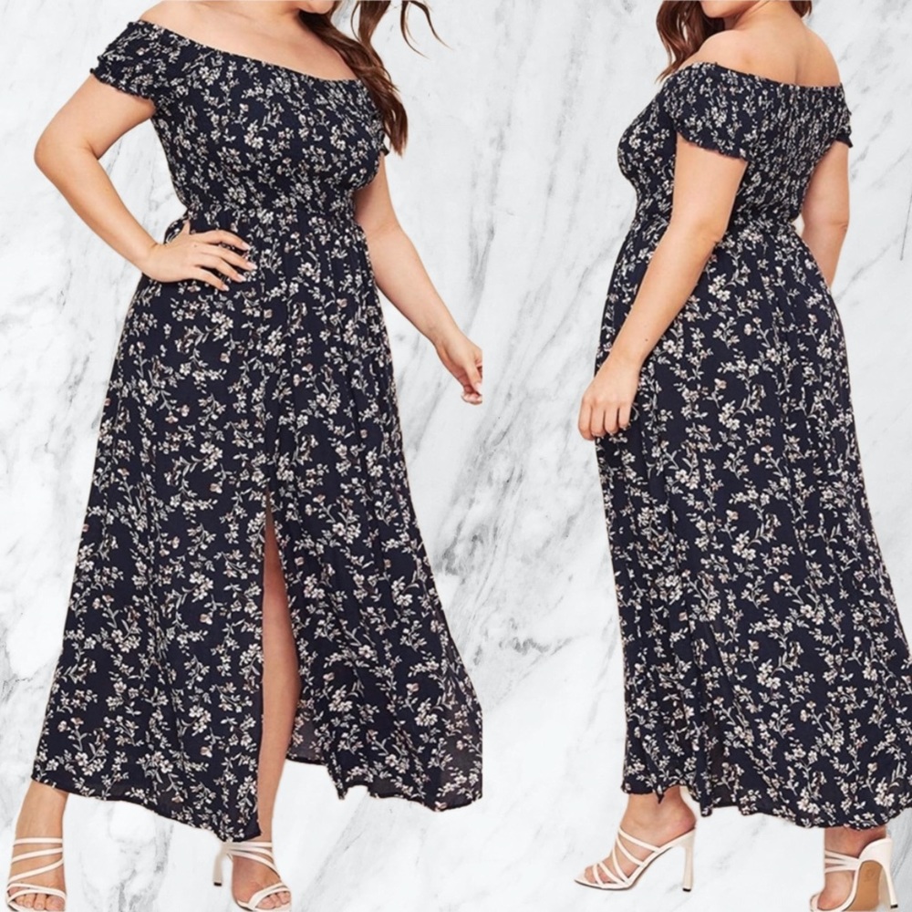 🆕 OFF SHOULDER A LINE DRESS